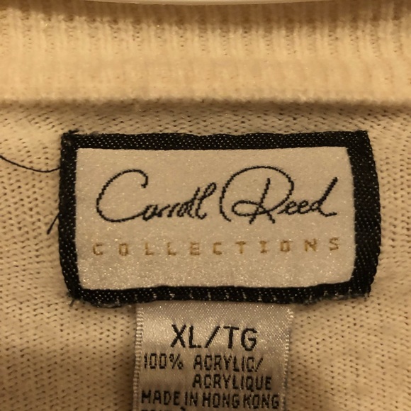 Caroll Reed Cream Ladies Cardigan - Picture 4 of 5